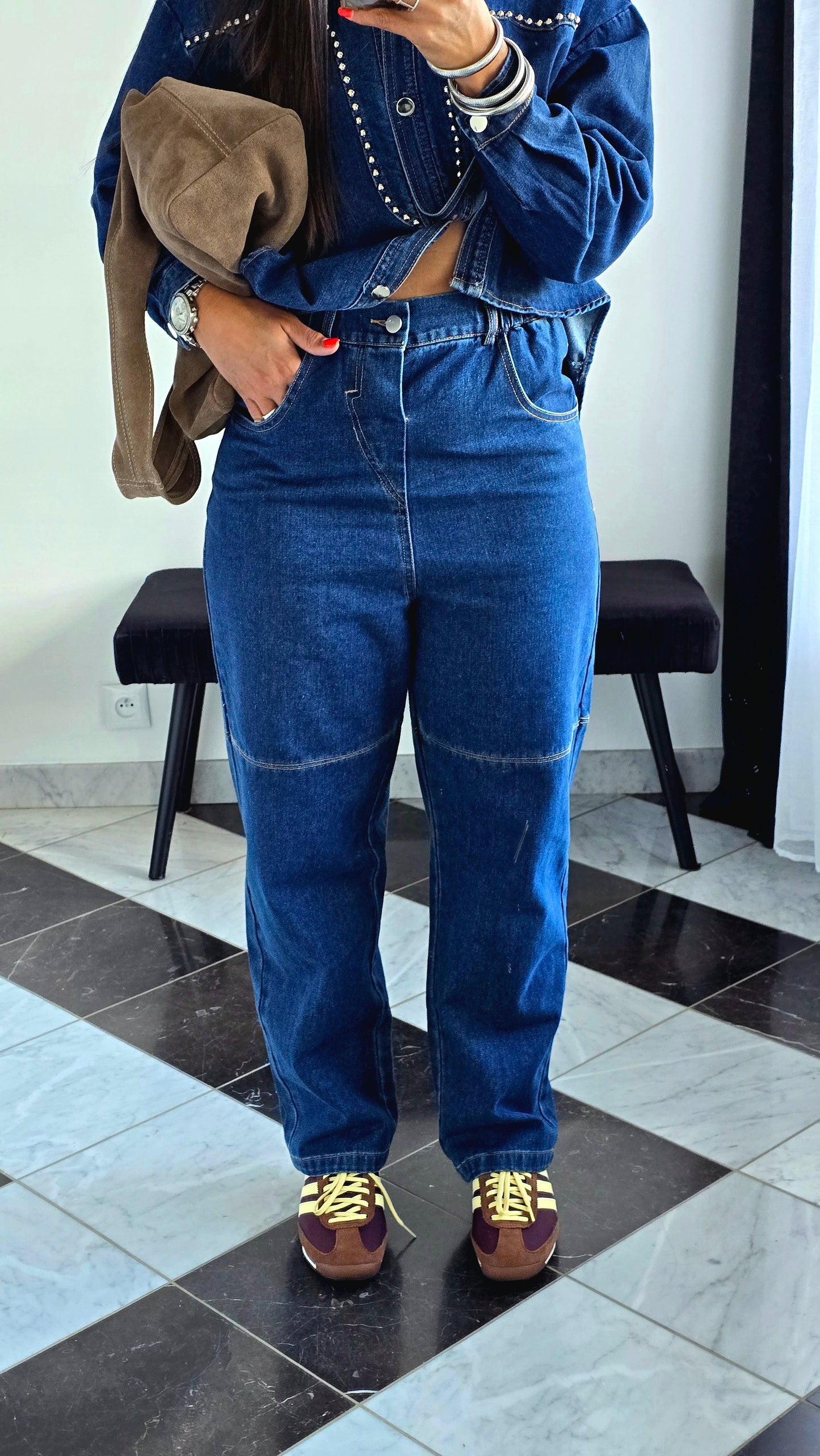 Ensemble Denim Brut – 100% Coton