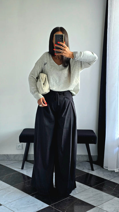 Sac pochette rigide – Écru