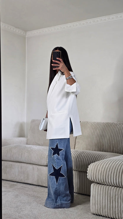 Jean étoile signature – denim iconique