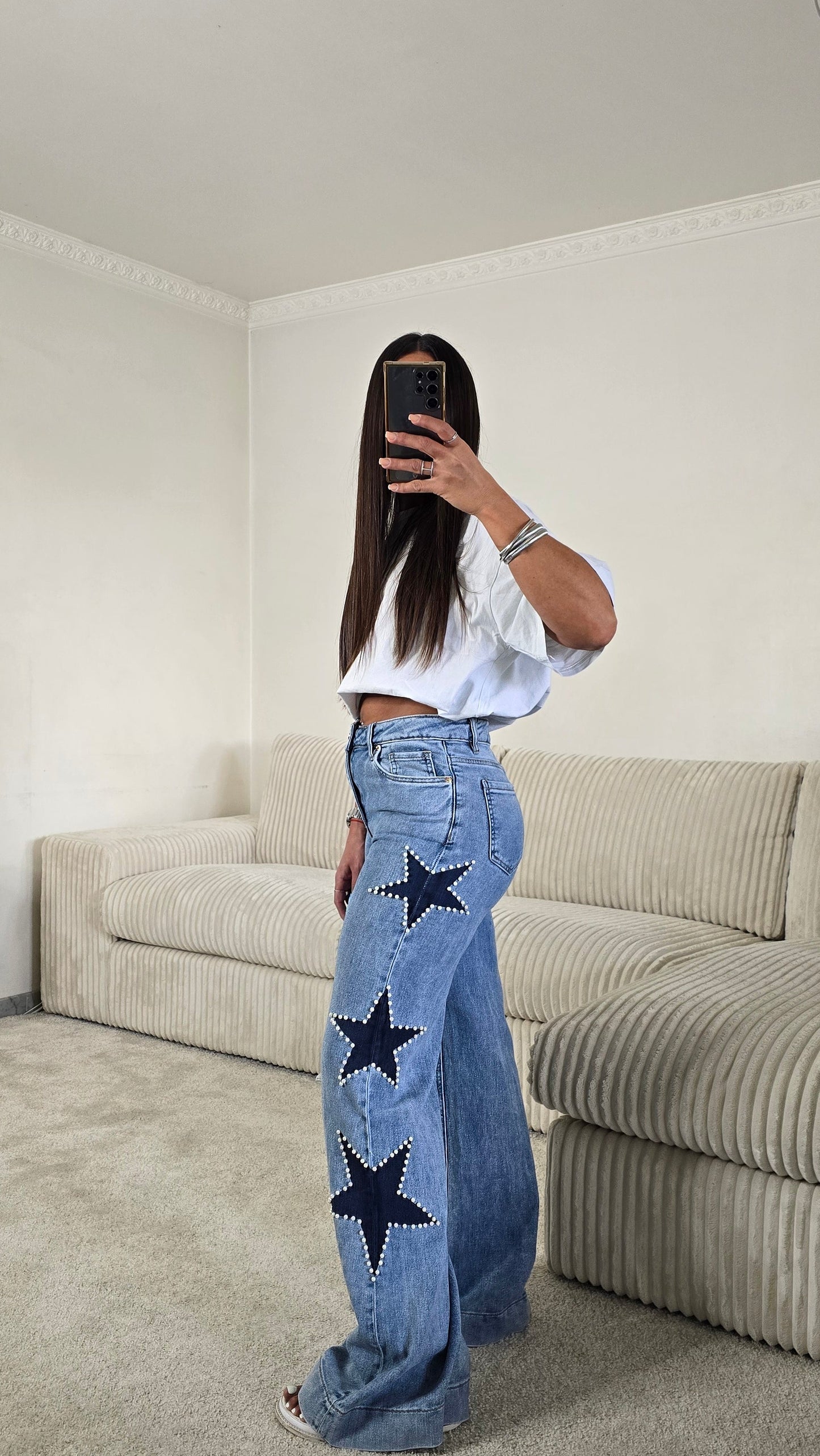 Jean étoile signature – denim iconique