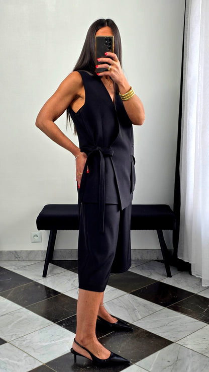 Gilet tailoring – noir