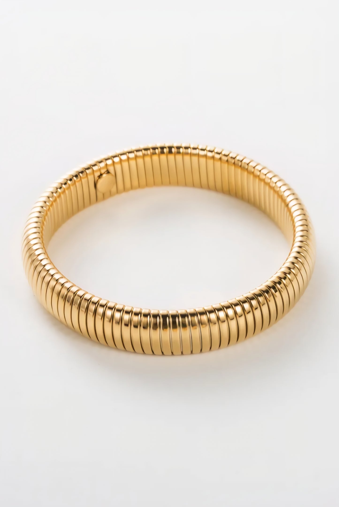 Bracelet texturé - doré