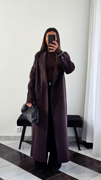 Jean palazzo noir taille haute