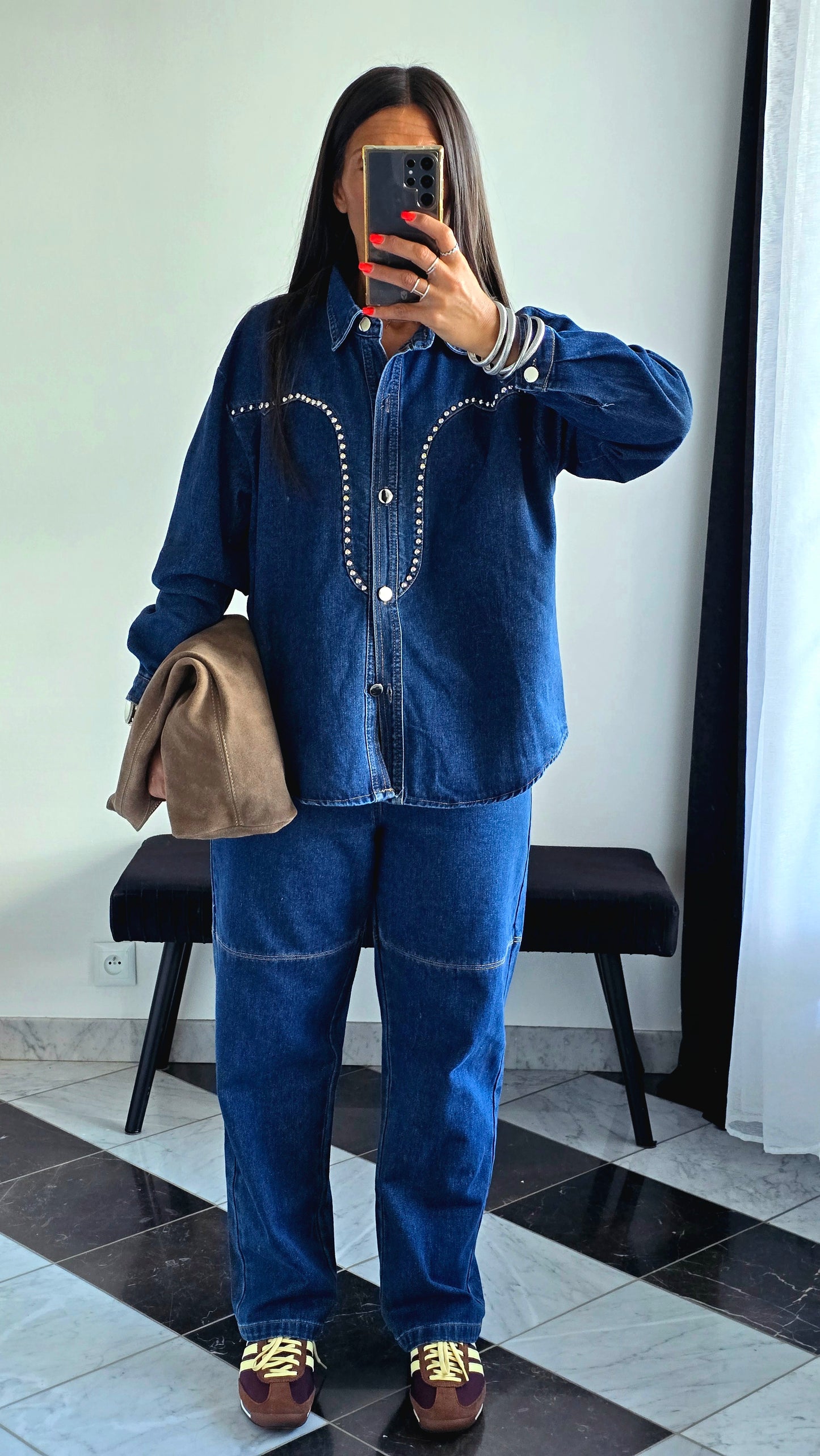 Ensemble Denim Brut – 100% Coton