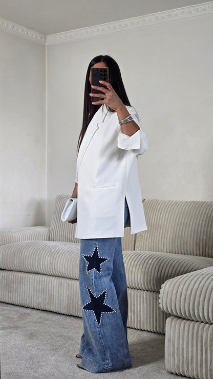 Jean étoile signature – denim iconique