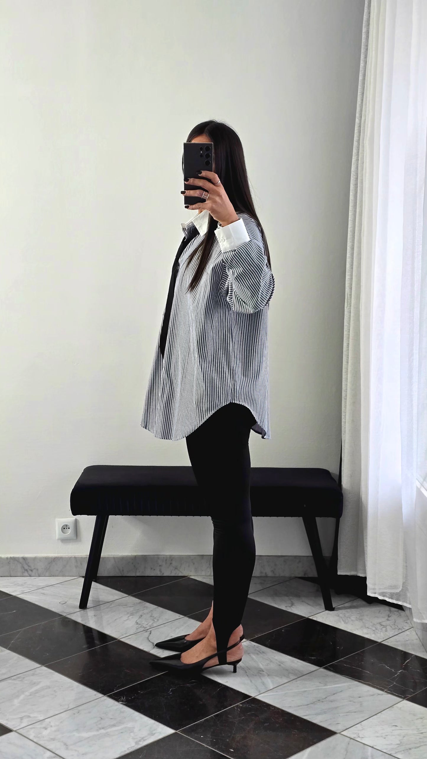 Legging gainant Fuseau noir
