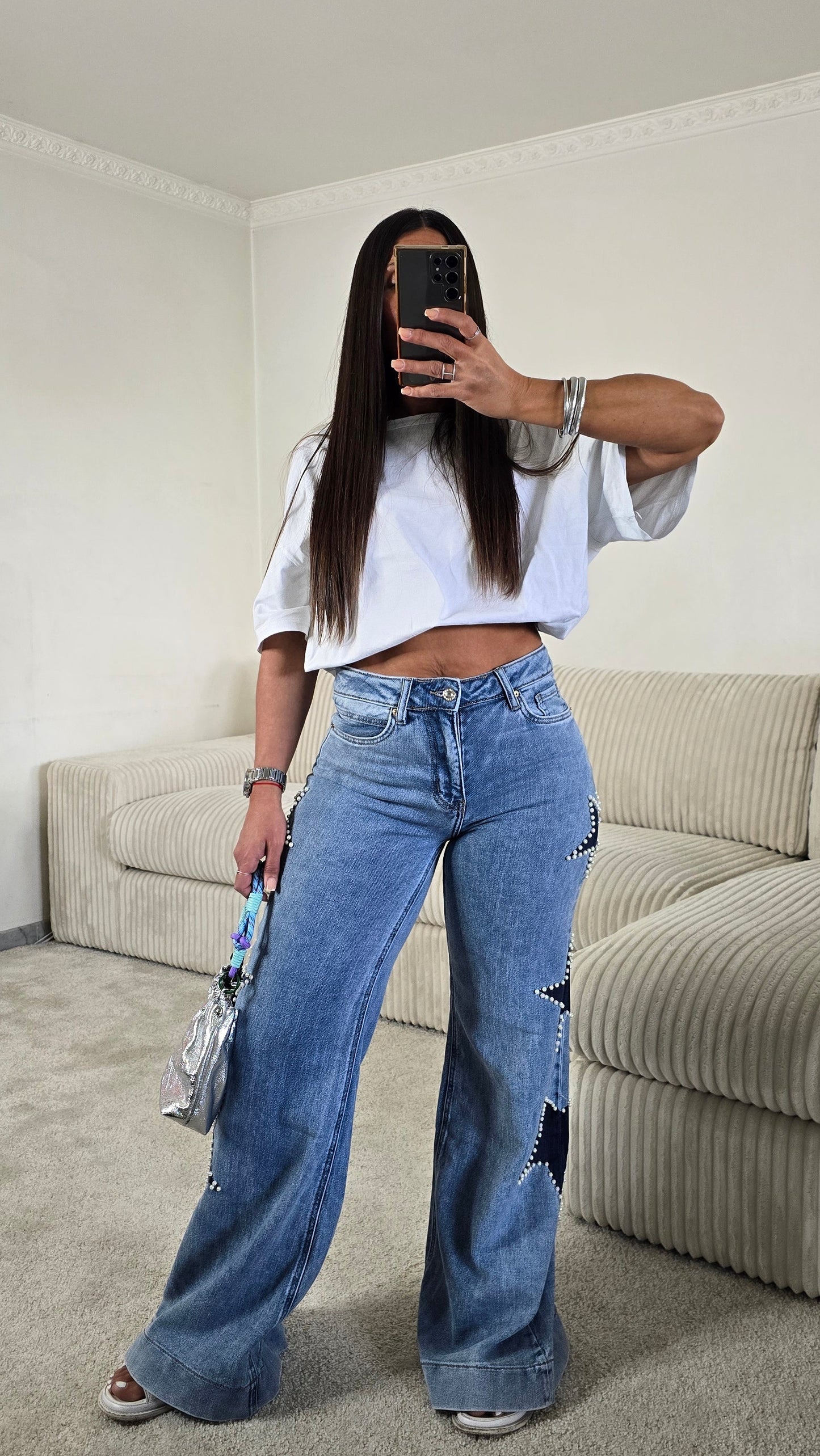 Jean étoile signature – denim iconique