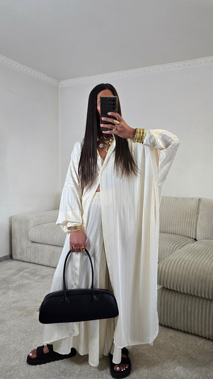 Sac épaule en cuir lisse – noir