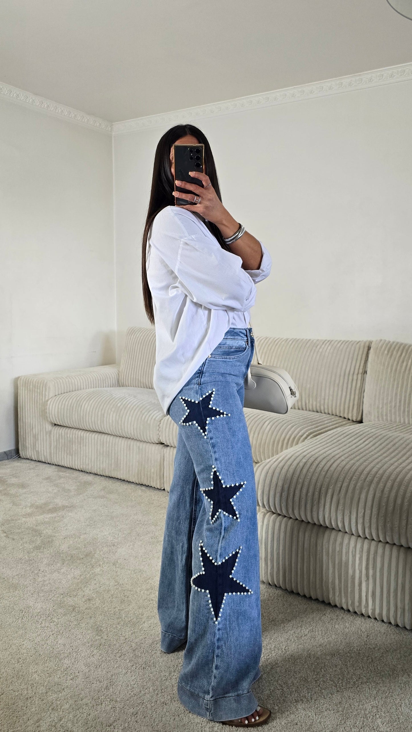 Jean étoile signature – denim iconique