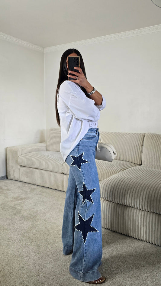 Jean étoile signature – denim iconique