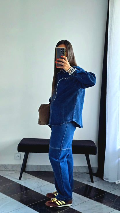 Ensemble Denim Brut – 100% Coton