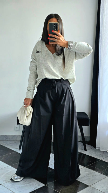 Sac pochette rigide – Écru