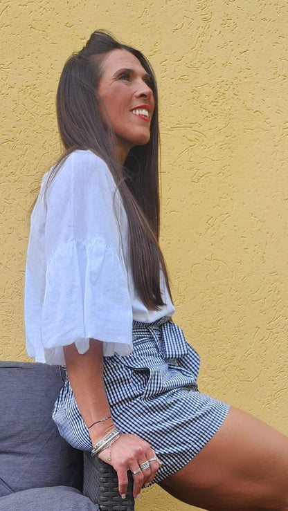 Short Lise Imprimé Vichy